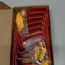 12 Pack Fire Extinguisher Mount Bracket, Universal Fire Extinguisher Holder up to 20 Lb, Extinguisher Wall Hook Hanger Suit for Office/Factory/Home