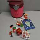 2025 Kids Box  DIY Christmas Organizer Bucket with Stickers & Mini Toys, Fidget Toy Pack, Multi-Item Fidget Toys, Creative Holiday Craft Kit for Girls Boys, Santa & Snowman Storage Bucket for Kids