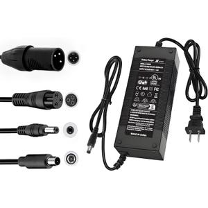 UL Certified 54.6V 2A Fast Electric Bike Charger for 48V Ebike Battery - Compatible with Lectric XP 2.0/3.0, Ecotric City/Beach, Evercross H5/H7