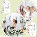 Cards and Gifts Table Sign, Boho Style Acrylic Table Signs and Base for Wedding Reception and Bridal Shower, Engagement Party Decorations, Bridal Shower Decor, Party Supplies and Decorations-11