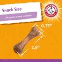 Arm & Hammer for Pets Nubbies Dental Treats for Dogs with Baking Soda and Calcium, Treat Chews Help Fight Bad Breath, Plaque & Tartar, Chicken, Value Bucket, 139 Pcs (Packaging may vary) (52.8 Ounce (Pack of 1))