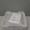 Pomeat 10 Pack Fridge Organizer, Stackable Refrigerator Bins with Lids, BPA-Free Produce Fruit Storage Containers for Fridge, Clear for Food, Drinks, Vegetable