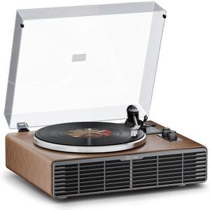 Vinyl Record Player with Speakers, Bluetooth Turntable, AT-3600L, 33/45 RPM