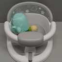 Baby Bath Seat for Babies 6 Months & up,Baby Bathtub Chair,Non-Slip Toddler Bath Support,Sit Up Bath Seat for Baby,Safe Infant & Newborn Bathtub Chair with Soft Cushion,Gray (GREY)