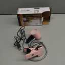 Reading Light, 3 Modes & 10 Brightness Clip on Light, Desk Lamp, Eye Caring Reading Lights for Books in Bed, 360Gooseneck Clamp Light, Clip on Light for Bed Headboard, Book Light With Memory Function (Pink)