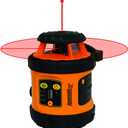 Johnson Level & Tool 40-6517 Self-Leveling Rotary Laser System, 29 x 7", Red, 1 Kit