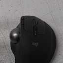 Logitech MX Ergo S Advanced Wireless Trackball Mouse, USB-C Rechargeable Wireless Ergonomic Mouse with Bluetooth and Encrypted Dongle, 6 Programmable Buttons, for PC/Mac - Graphite