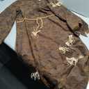 Morph Scary Pumpkin Costume With Pitchfork and Mask, Scary Halloween Costumes For Kids Pumpkin Costume Kids Reaper Costumes (Large)