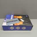 Dog Nail File Toy with 2 Dog Treat Puzzle, Interactive Dog Enrichment Toys for IQ Training, Dog Scratch Pad for Nails, Slow Feeder and 2 Level in 1 Dog Puzzle,Sandpaper Replaceable