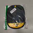 Pet Hair Removal Glove for Dogs & Cats, Newly Upgraded Reusable Electrostatic Pet Hair Glove, Magic Brush Pet Hair Remover Tool for Clothing, Couch, Carpet, Car Seat (Black Yellow)