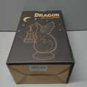 Qeeman Dragon on Ball Statues: Garden Decor Outdoor Decorations Art Figurine for Patio Balcony Yard Lawn