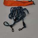 Long Dog Leash Tie-Out Check Cord, 16FT/30FT/50FT/100FT Recall Dog Training Rope Leash, Heavy Duty Dog Lead for Large Medium Small Dogs Playing, Camping, or Backyard (15FT, Blue)