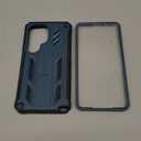 FNTCASE for Samsung Galaxy S26-Ultra Case: [Built-in Screen Protector & Kickstand] [2 Front Frames] [Military-Grade Drop Protection] Heavy Duty Shockproof Rugged TPU Case Full Body Protective Blue