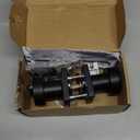 Mega Handles SUANA Entrance Door Knob for Entrance, Bedroom and Bathroom, Reversible Heavy Duty Design Door Knobs, Fits All Standard Door Sizes, Screws Included - Matte Black (1 Pack)