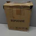 BOPUOVRE Car Seat Cover for Luxury & Comfort - PU Leather, Anti-Slip, Full Wrap Protection with Storage Pocket for Bottom Cushion - Universal Fit for 95% of Vehicles (Black,2 Piece)