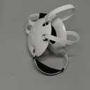 Wrestling Headgear, Youth Wrestling Head Gear with Chin Cup, Sorf Ear Guard for MMA, Jiu-Jitsu (for Users Age 10+) (White Headgear & White Strap)