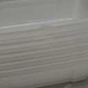 IRIS USA 13 QT Plastic Storage Box with Lid and Latches - 6 Pack - BPA-Free, Discreet Organizing Solution, Durable Nestable Stackable Containers, Secure Pull Handle - Pearl