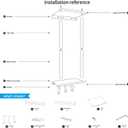 HOTNIU Towel Rack Wall Mounted Bathroom Towel Holder for Rolled Towels Upgraded Black Metal Towel Storage Organizer with Shelf and Removeable Hook