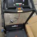 THERUN Home Treadmill with Incline Adjust, 3.0 HP Treadmill, Heart Rate Monitoring, Wider Running Belt (Light Red-Manual Incline)