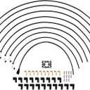 Universal 9001C Extreme 9000 Spark Plug Wire Set 8mm, 90 Degree White Ceramic Boots