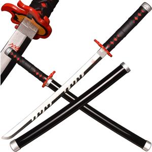 SV Anime Demon Slayer Sword Katana 31 Inch Decorative Collectible Gift Cosplay Sword