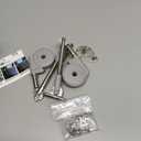 2 Pack | Soft Close Hinges for Toy Boxes, Wooden Chests, Cedar Storage, Trunks & Benches | Tension Adjustable Slow Down Chest Hinges | Also for Lift up Flip Doors.