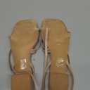 Shoe'N Tale Strappy Heels for Women Low Chunky Block Heel Dress Shoes Square Open Toe Ankle Strap Heeled Sandals (8.5)