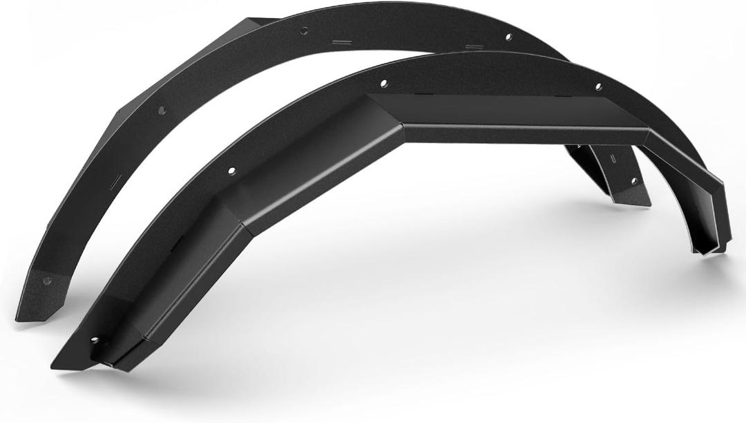 DNA MOTORING Rear Fender Flares Compatible With Ford Bronco 4Dr 2021-2024,Excludes Everglades, Heritage & Raptor Models, FF-N-002