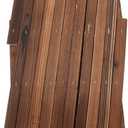 1pc Solid Wood Grid Stand Privacy Fence Screen Ft Outdoor Pot Stand Plant Stands Indoor Tall Outdoor Home Decor Plant Pot Stand Pots for Indoor Plants Multiple Brown