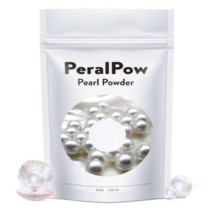 Pearl Powder Organic, 100g 100% Natural DIY Skincare, Anti-Aging, Minimizes Pores, Soothes (3.52oz)