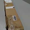 HOTOZON Double Curtain Rods for Windows 72 to 144 Inch, 1" Diameter, Gold