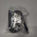 2 x Christmas Stocking Hooks,Non Slip Vinyl Coated Stocking Holder for Mantle Set of 4 Pack, Black Metal Stocking Hanger with Rubber Coated Stocking Hooks for Christmas Party Decorations