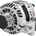 11554N Alternator 12V 160A, Replacement for Jeep Cherokee Compass Renegade 2.4L 2014-2021, Fiat 500X 2.4L 2016-2018, Chrysler 200 2.4L 2015-2017