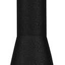 Retrospec Grip Steel Club Strength Training, Rehabilitation, Stretching, Conditioning and Rotational Training - Options for Women & Men (Matte Black)