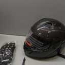 Modular Flip up Motorcycle Helmets for Men Women, DOT ApprovedDual Visor Full Face Helmet for Adult Ebike Moto ATV UTV Snowmobile ADV Cruiser Four Wheeler Street Bike with Gloves Mask, M 