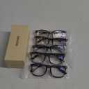 CCVOO Reading Glasses for Women/Men, Eyeglasses, Blue Light Readers for Women/Men, Computer Eye Glasses, Cheaters (*C2 Flower Mix)