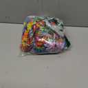 Haull 7 Pcs 60s 70s Disco Hippie Outfits for Women Halloween Costume Set Boho Flared Pants Fringe Vest Peace Sign (Small)