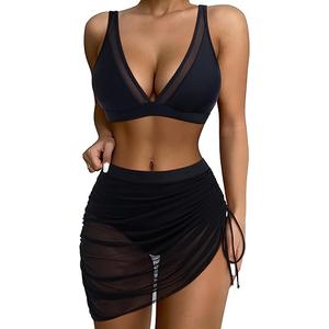 SUUKSESS Womens Swim Skirt High Waisted Modest Mesh Curvy wimsuits Sexy V Neck Sarong Wraps Bathing Suits(Black,XL) SUUKSESS Womens Swim Skirt High Waisted Modest Mesh Curvy wimsuits Sexy V Neck Sarong Wraps Bathing Suits(Black,XL)