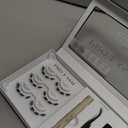 Pro Lash SoftWear Starter Lash Clusters Kit - Seamless, Lightweight Lashes - 7-Day Cluster Eyelash Extensions - 3 Sets of False Eyelashes Plus Adhesive, Remover, Tweezers - Volume Luxe XL No. 12 Black