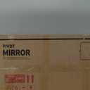 LOAAO 55X30 Gold Bathroom Mirror, Rounded Rectangle Gold Frame Mirror, Brushed Gold Bathroom Vanity Mirror Wall-Mounted, Anti-Rust, Tempered Glass, Hangs Horizontally or Vertically