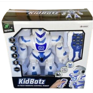 Skidz RC Kid Botz Hi-Tech Remote Control Robot Battery Powered (“AA”) Kids Toy