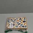 Handicrafts Home Decorative Box 8x6  Photo Storage Box, Jewelry Organizer, Modern Decorative Storage Box with Lid, Bohemian Table Dcor, Vintage Keepsake Box for Shelf or Coffee Table Dcor (MOSAIC-GOLD)