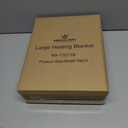 Medical king Heated Blanket, Machine Washable Extremely Soft & Comfortable Electric Blanket Throw Fast Heating with Hand Controller 10 Heating Settings & auto Shut-Off (Red, 50 x 60)