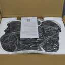HTM Vibration Plate Exercise Machine - 300 lbs Weight Capacity, 120 Speed Levels, 9 Workout Modes for Home Fitness, Muscle Toning & Weight Loss