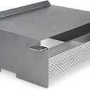 Stanbroil Heavy Duty Steel Heat Baffle Diffuser, Heat Deflector with Smoker Box, Heat Diffuser Replacement Part for Traeger, Camp Chef and Most Other Pellet Grills