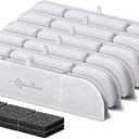 DownyPaws 6 Packs Replacement Filters for Battery Operated Cat Water Fountain DPWFP6, 3 Months Set of Replacement Filters