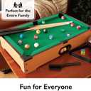 Mainstreet Classics 20-Inch Table Top Miniature Billiard/Pool Game Set