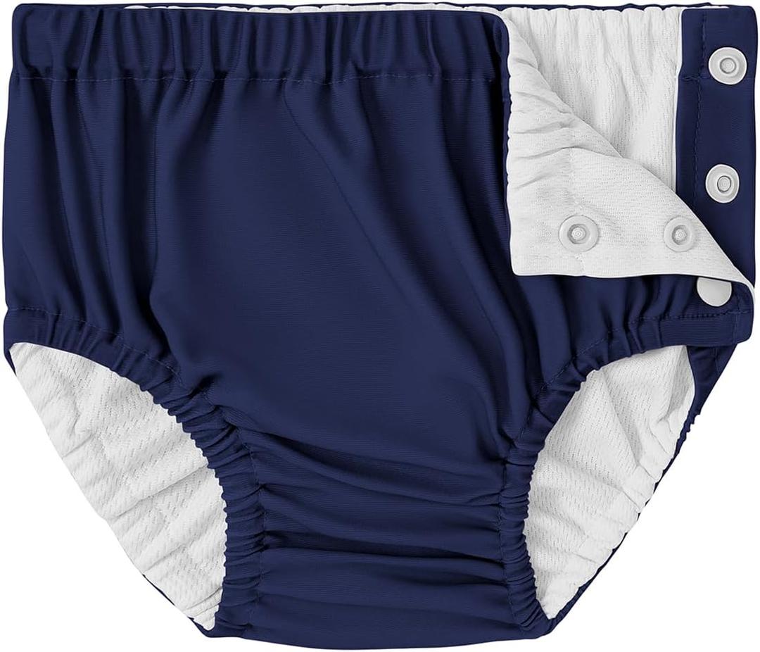 Durio Reusable Swim Diapers Washable Baby Swim Diaper Unisex Infant Toddler Swimming Diapers (XL)