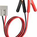 Anderson 50A 600V Quick Connect Plug Battery Clamps Cable Battery Charging Battery Alligator Clips Replacement for Car Motorcycle Golf Cart Forklift Battery Charging(Anderson Clip 1M)