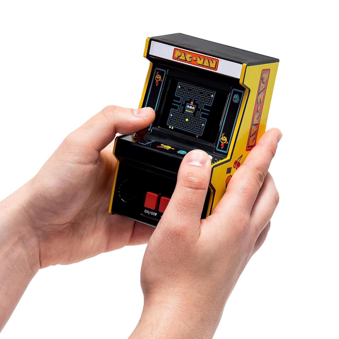 Arcade Classics - Retro Mini Arcade Game, Full Color Screen, Classic Handheld Electronic Game Console, 90s Toy, Great Gift for Kids 8+, Pac-Man